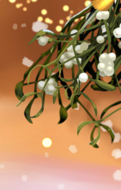 Aperçu du compte à rebours Under the Mistletoe